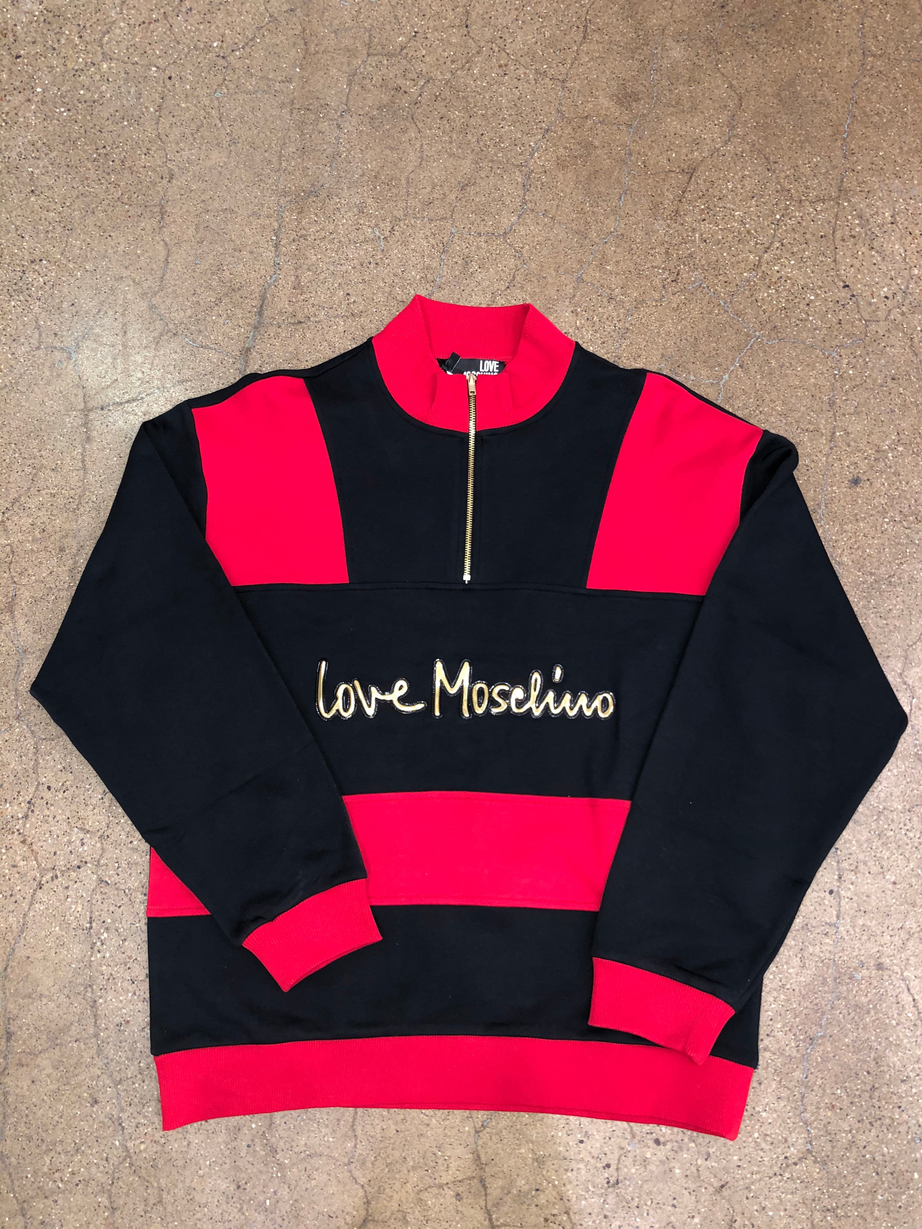 Love Moschino Half Zip Sweater