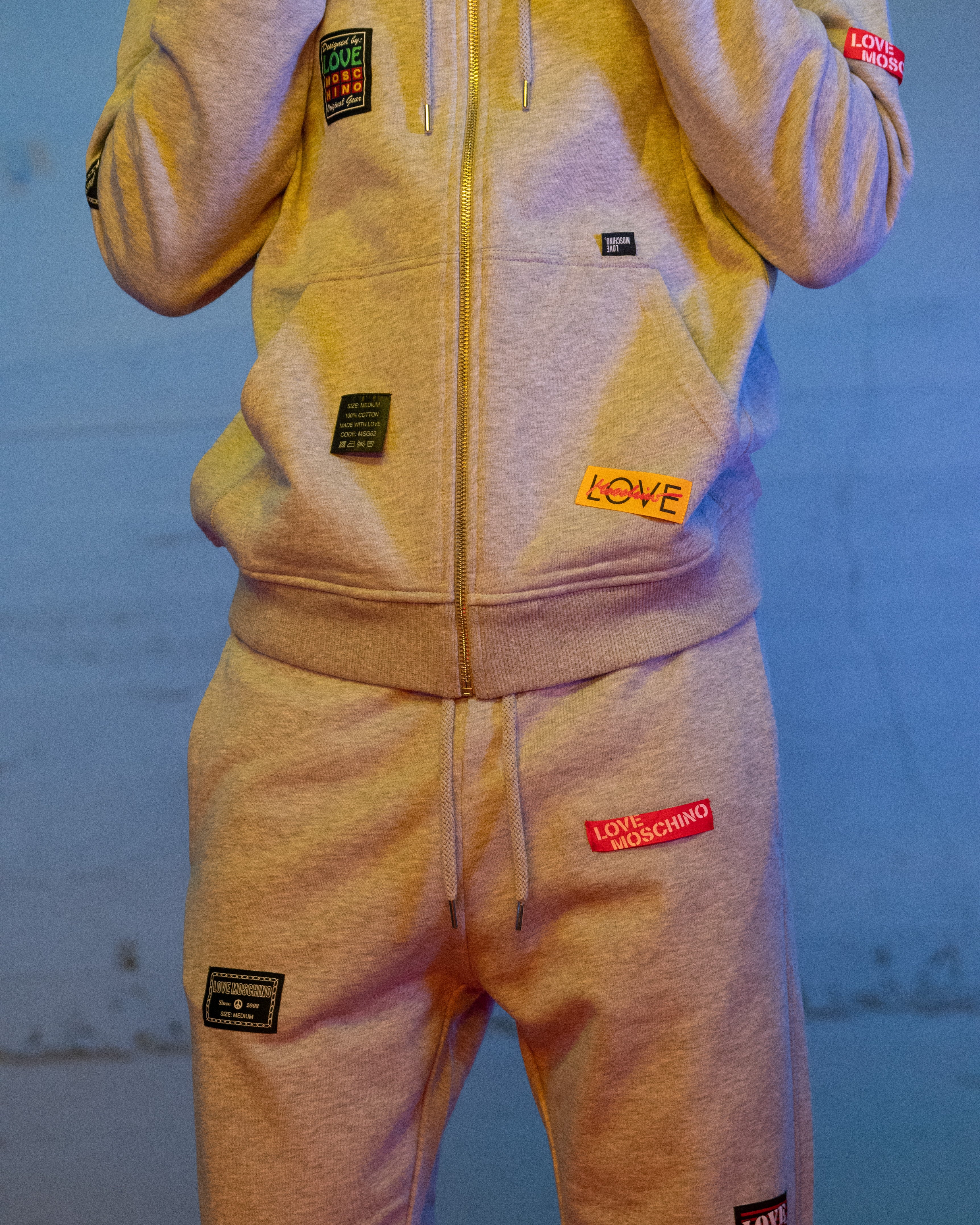 Love Moschino Patches Sweatpant