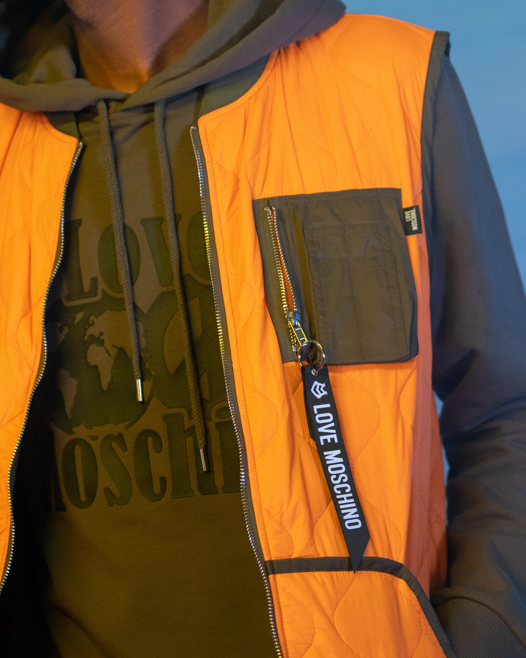 Love Moschino Lightweight Puffer Vest