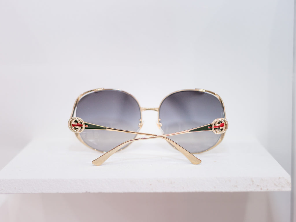 Women's Metal Round Sunglasses
