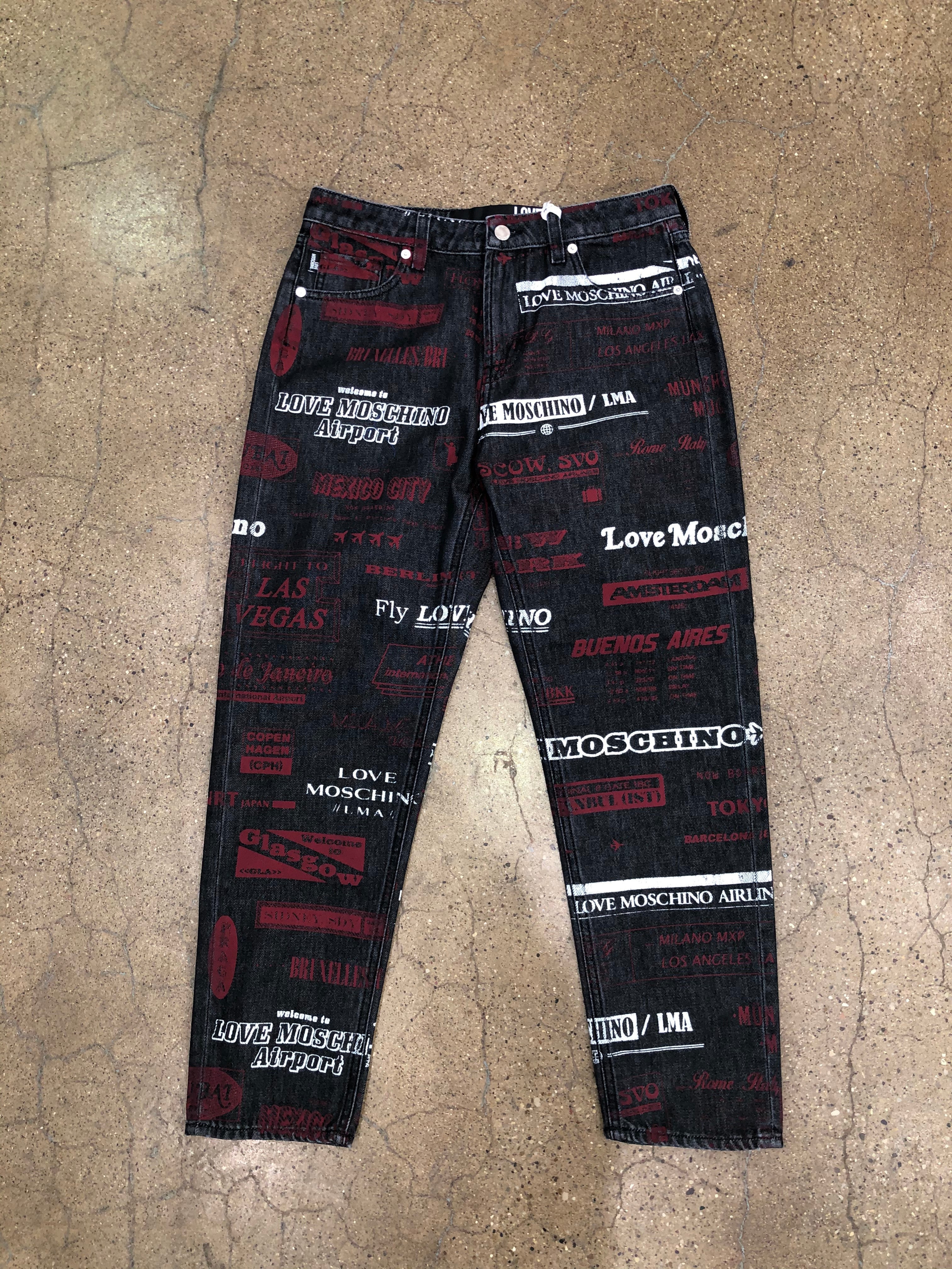 Love Moschino Logomania Jean