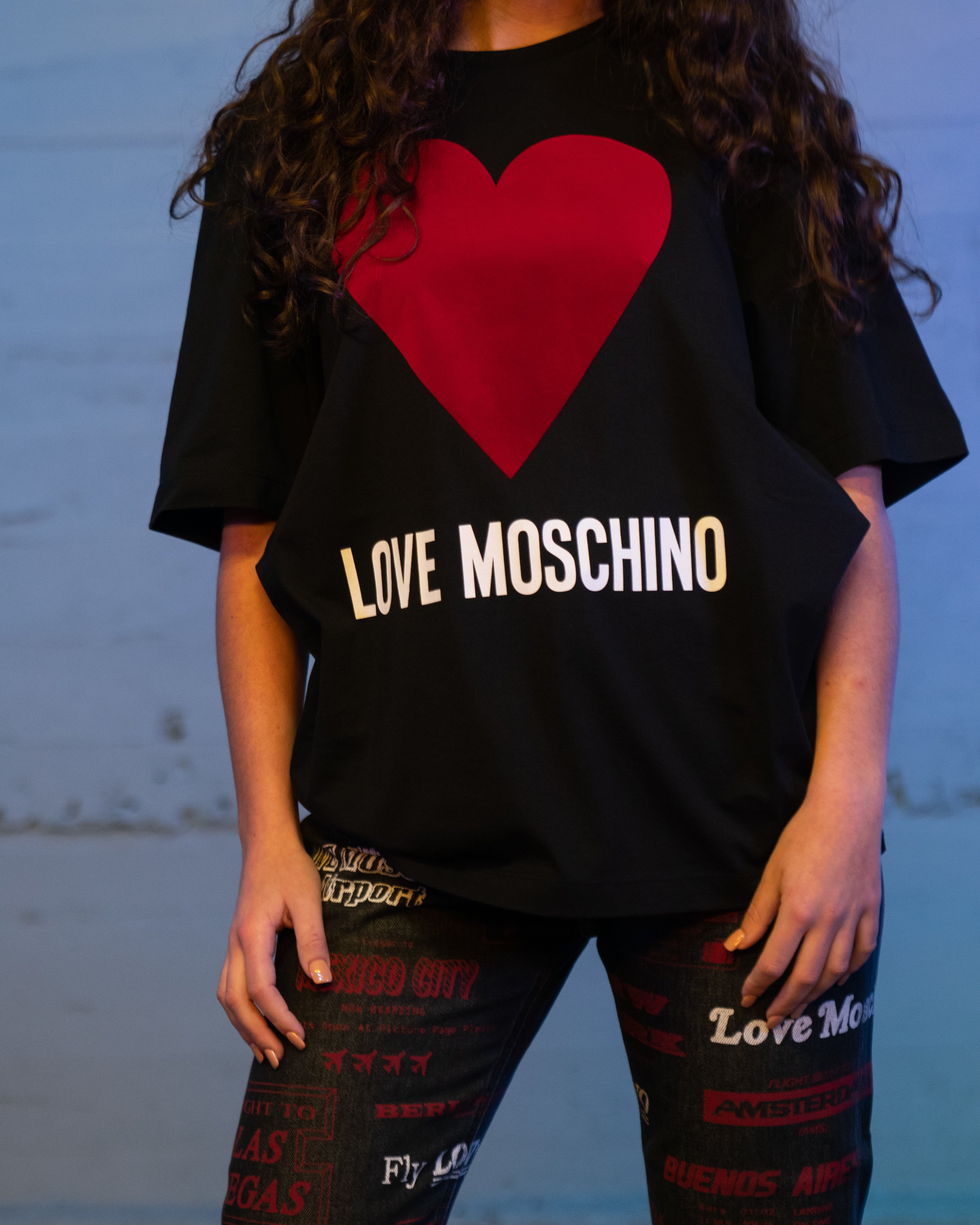 Love Moschino Heart Tee