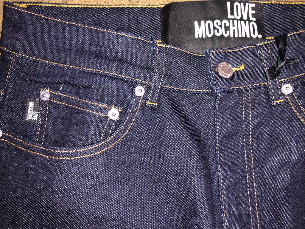 Love Moschino Box Logo Jean