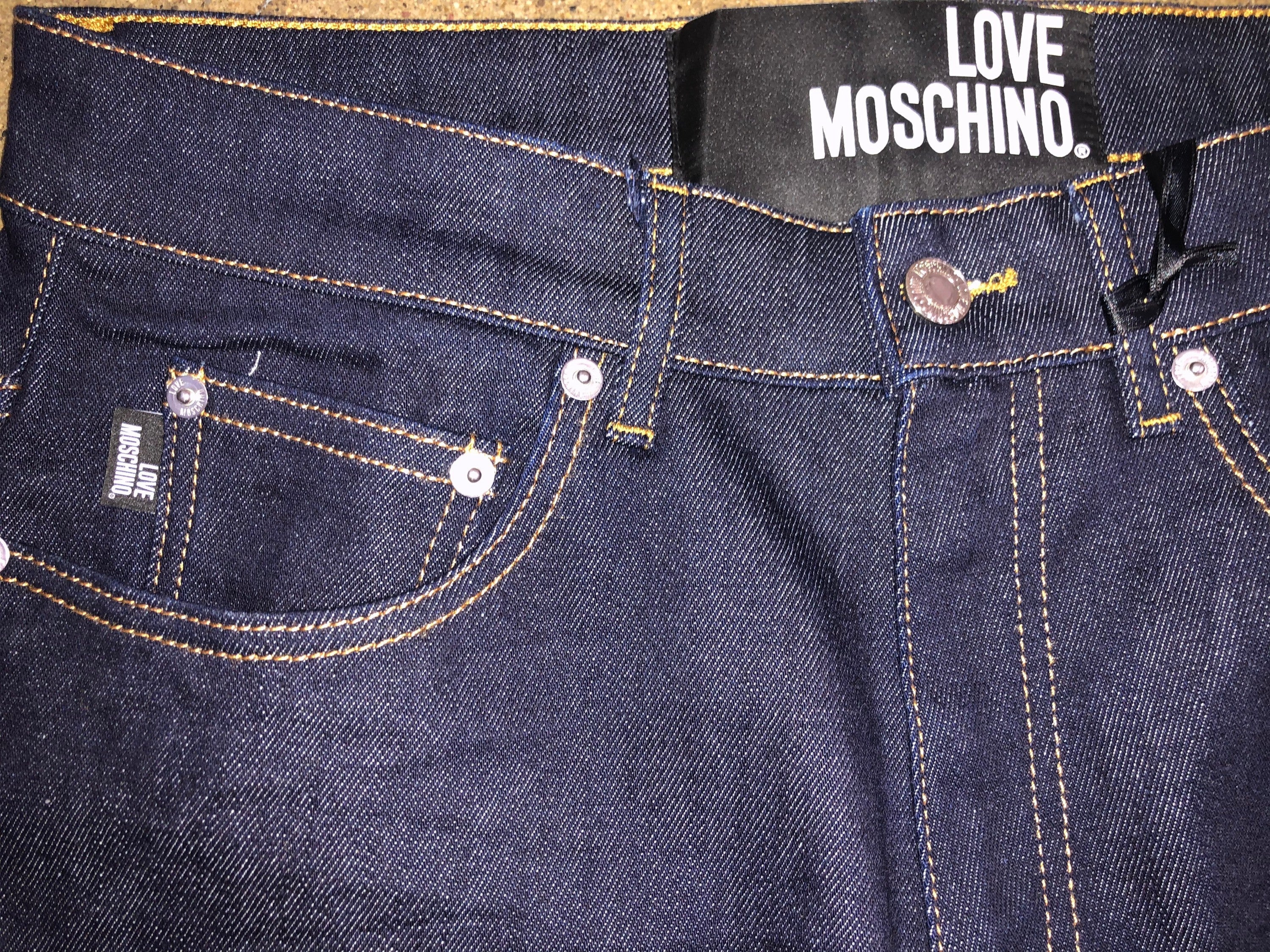 Love Moschino Box Logo Jean