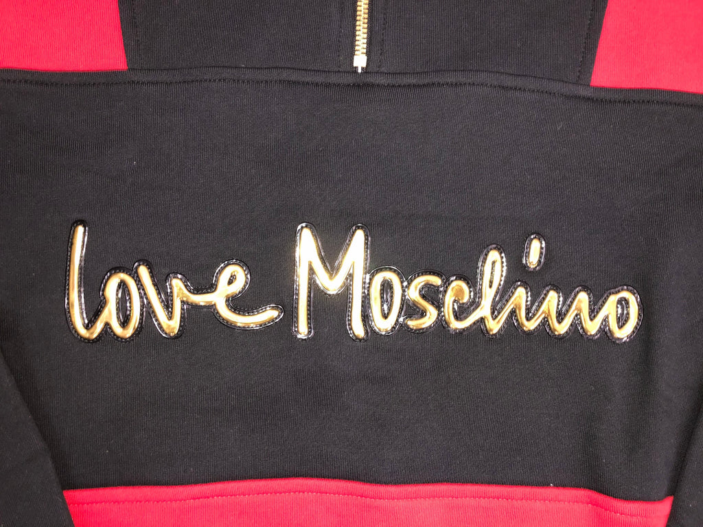 Love Moschino Half Zip Sweater