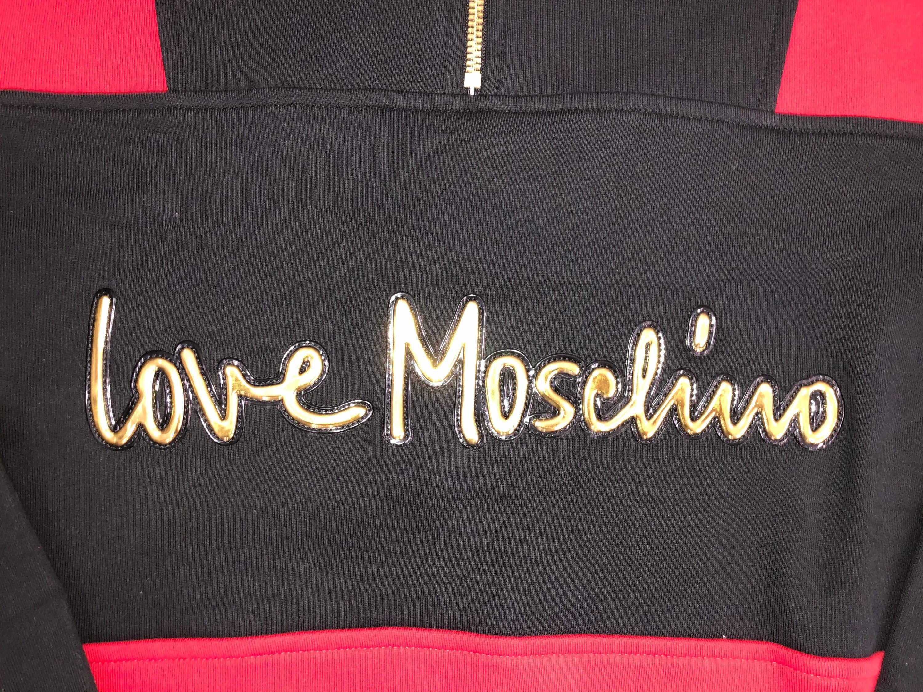 Love Moschino Half Zip Sweater