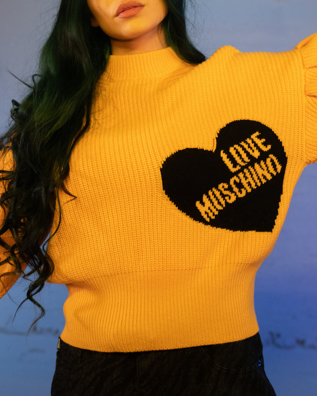 Love Moschino Ribbed Sweater